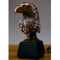 Eagle's Pride Award. 101/2"h x 4"w. Copper Finish Resin.